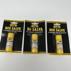 3 NEW Bi-Pro Bee Salve Swedish Natural Skin Care Lip Care